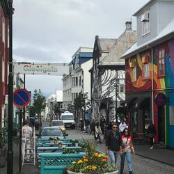 Reykjavík street.
