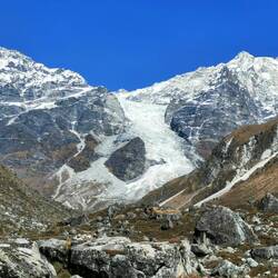Langtang II Gletscher