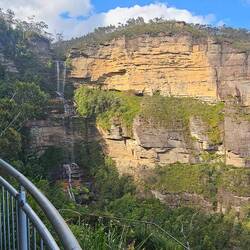 Nice lookout on the way back up the hill