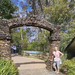 There are 2 entrances to Three Sisters; this is Entrance 1 (w/ a temporarty sun break!)