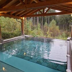 Was für ein geiler Pool.