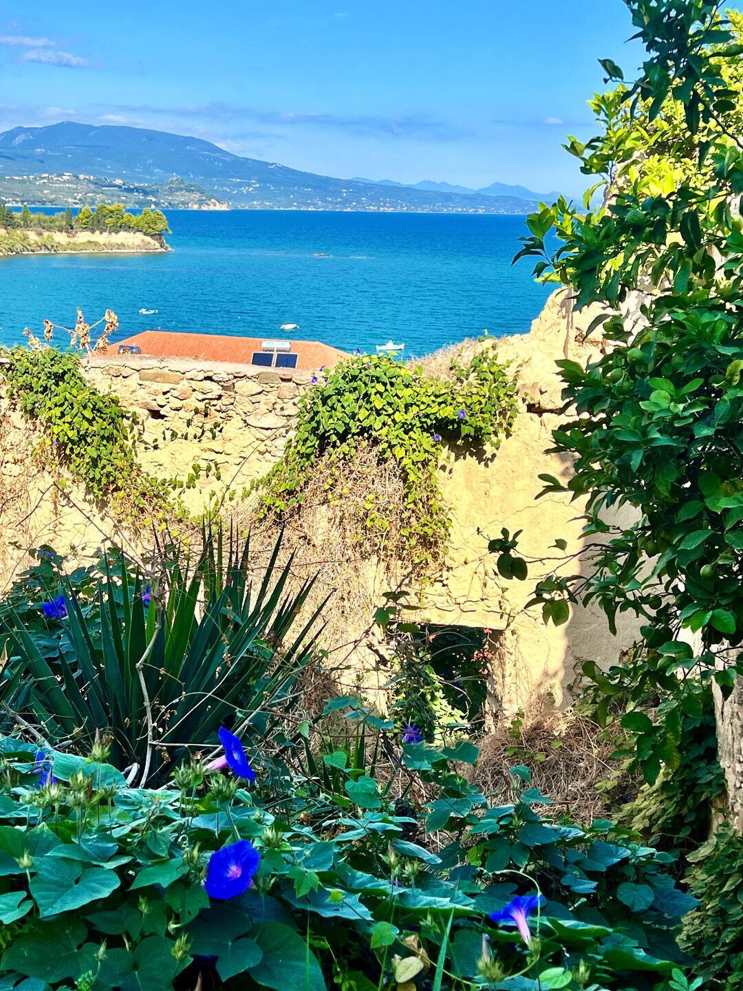 Blick in die Bucht von Koroni