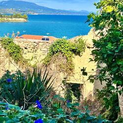 Blick in die Bucht von Koroni