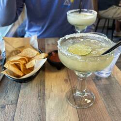 Margaritas at San Miguel's Mexican Restaurant