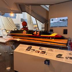 Hydroplane built by Larry Lauterbach, who won 300+ races between 1980-2000