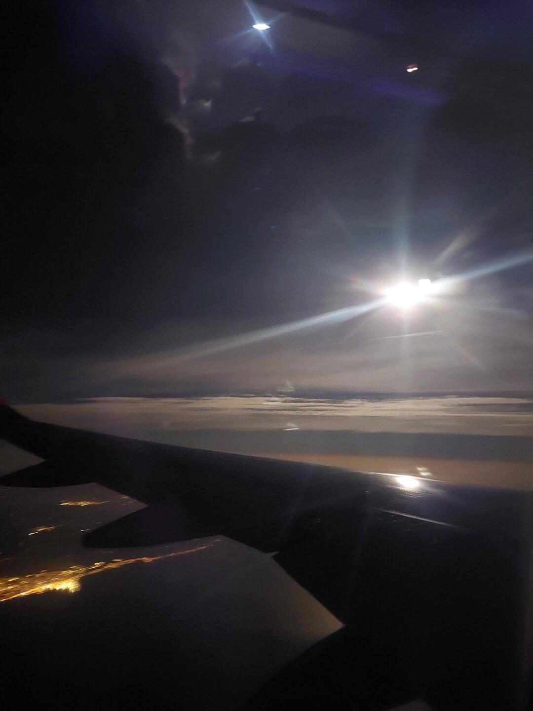 Just after leaving Copenhagen