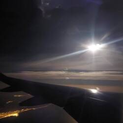 Just after leaving Copenhagen