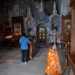 Gergeti Trinity Church von Innen