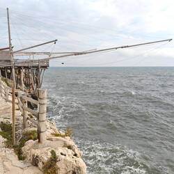 Trabocchi, Fischfang Stationen