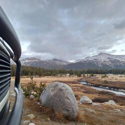 Fotogene Landschaft hier oben