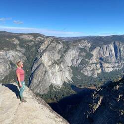 Aber mit schönem Blick aufs Tal