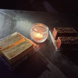 Schokokuchen und Käsekuchen