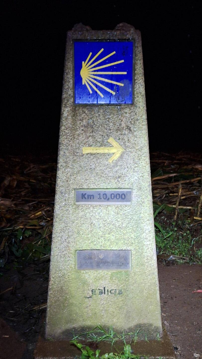 The final 10km out of 779km.