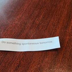 Good fortune for me, none for Brad