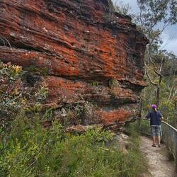 Look at the color of those rocks!
