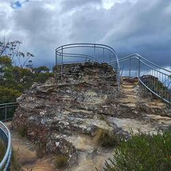 Anvil Rock Lookout: named in 1938 b/c (apparently) this rock resembles the shape from all angles.