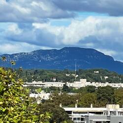 View to Pic Saint Loup