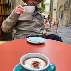 Mocha and Moccachino at Café Bonvoisin