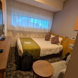 La chambre double rikiki avec une lit de max. 1m40 de large