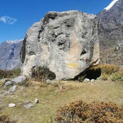 Boulderfelsen