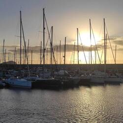 Sonnenaufgang Marina Amarilla San Miguel