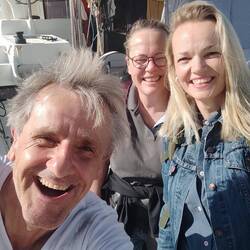 Abschied einer schönen Reise, Sabrina, Heidrun und Lutz