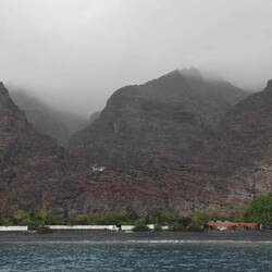 Ankern vor La Vueltas, Valle de Gran Reye