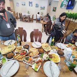 Mittagessen mit Georgischen Spezialitäten