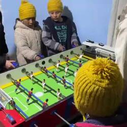 Tischkicker und Karaoke!!