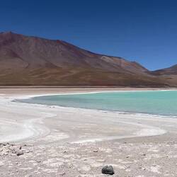 Lagune #4, tatsächlich ohne Flamingos!