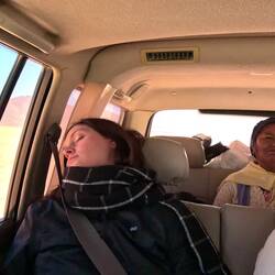 Die Tour ist zwar super schön, ein kleines Nickerchen zwischendurch muss dann aber doch mal sein