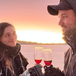 Salar de Rotweini, um den Tag ausklingen zu lassen🥂