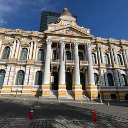 Das Regierungsgebäude in La Paz