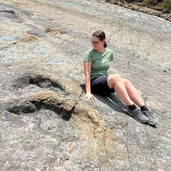 Ganz schön große Füße hatten die