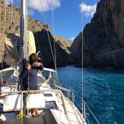 Sa Calobra, an amazing bay we've visited a few weeks earlier with Mother and Alex (by car)