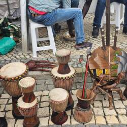 Mittagessen für die Standbetreiber