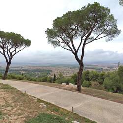 Blick vom Castel del Monte
