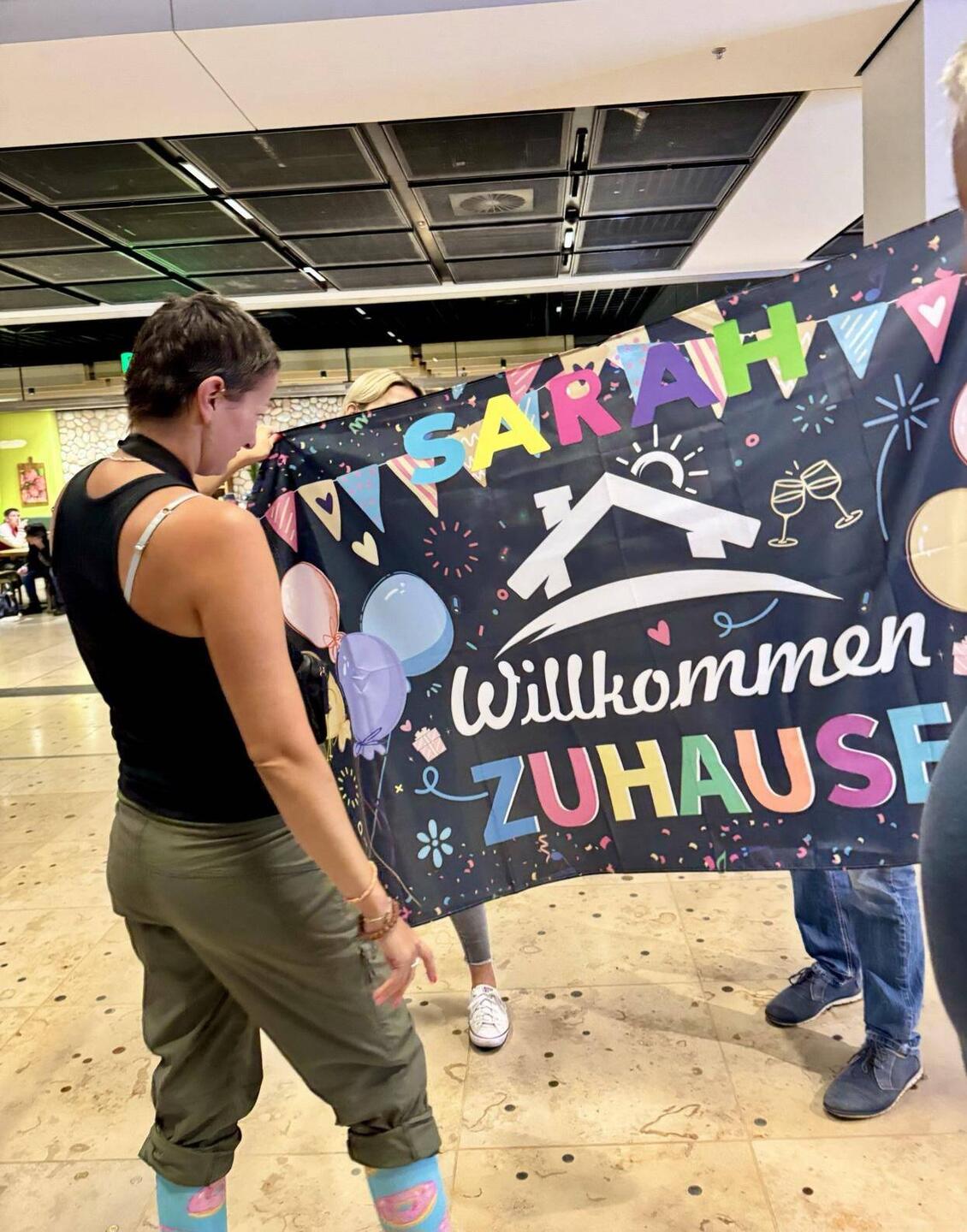 Welcome home! I am back!