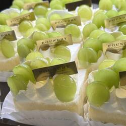 How perfect are these little grapes, as gifts, costing a fortune.