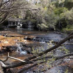 Yosemite Creek: feeds the Minnehaha Falls -- just beautiful