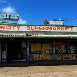 Supermarkt auf "Taveuni"