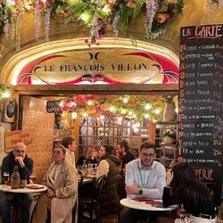 A lovely little restaurant near our apartment we might try this week