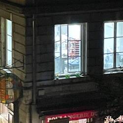 Baker in full gear churning out some delicious goodies