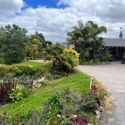 Garten der Unterkunft