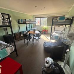 Das Zimmer habe ich heute Nacht ganz für mich alleine