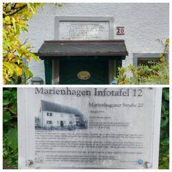 Haus meiner Vorfahren, erbaut von Johann Wilhelm Schnabel, Pfarrer in Marienhagen und in Wiehl