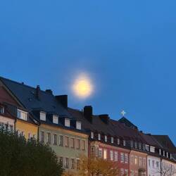 Vollmond in Bayreuth