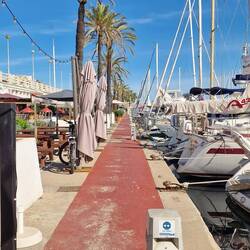 Hafen von Masnou.