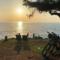 Blick von unserem Platz