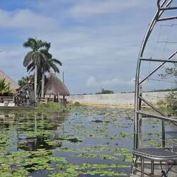 Airboat avec (Lieutenant) Dan